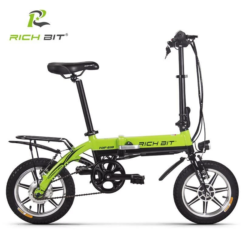 Richbit Mini Folding Electric Bike 36V 10.2Ah 250W Lithium Battery