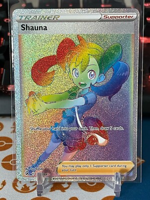 shauna rainbow pokemon card value Shauna 2021 Sword & Shield: Fusion Strike #278/264 Holo (Secret) Price Guide