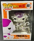 Frieza 4th Form Funko Pop Dragon Ball Z #861 Linda Young Signed "Specialty" PSA