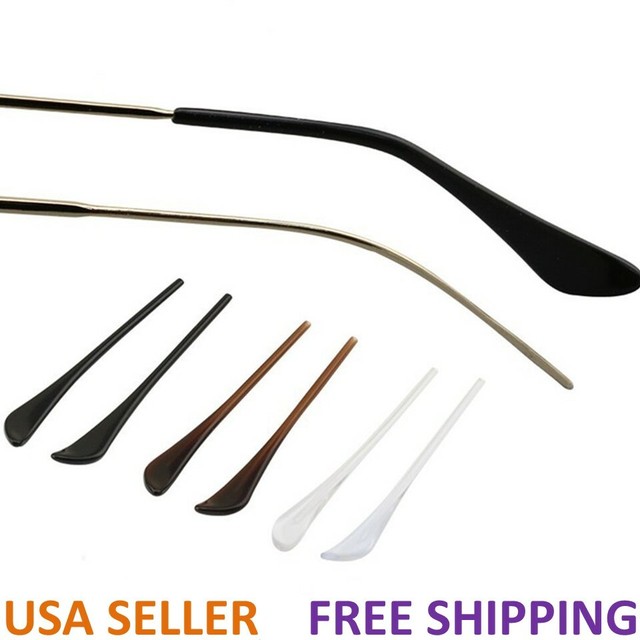 Eyeglasses Acetate Fiber Temple End Tips Ear Sock Pieces Tubes