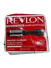 Revlon RVDR5282CT One-Step Hair Dryer Comb and Volumizer Titanium Max Edition -