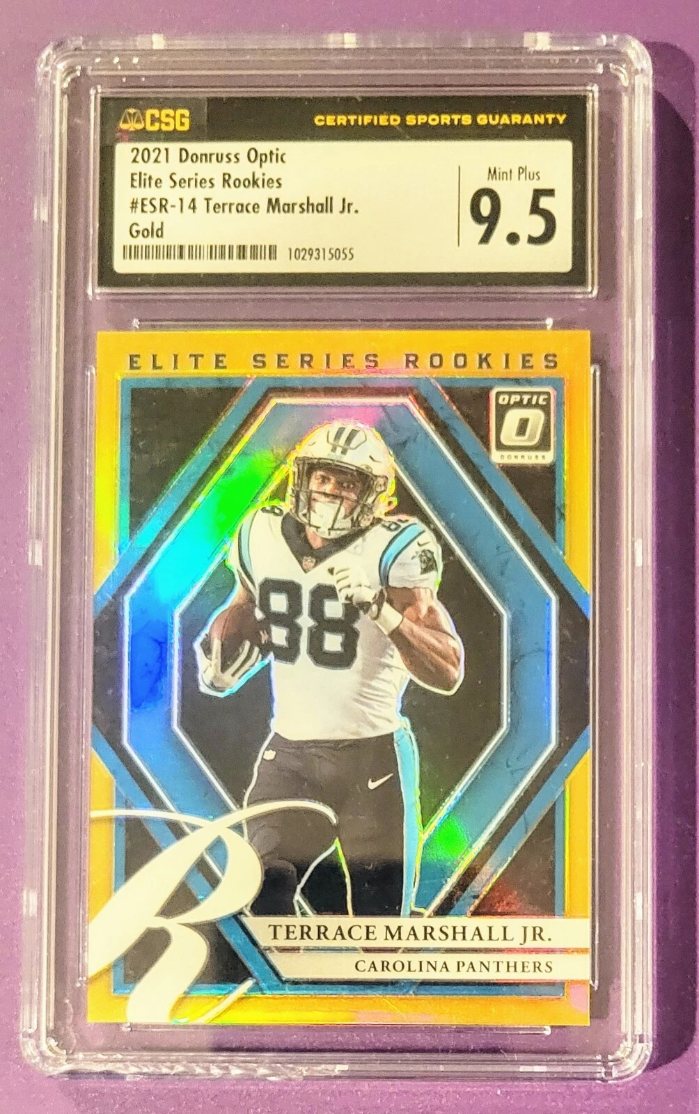 Terrace Marshall Jr. Panini Donruss Optic Elite Series Rookies #ESR14 Ice