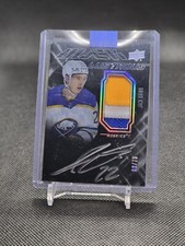 2022-23 UD Black Lustrous Jack Quinn Rookie Auto Patch /75 