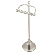 MOEN Sage Freestanding Toilet Paper Holder - Spot Resist Brushed Nickel DN6850BN
