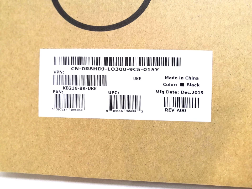 Dell Kyrillisch USB ukrainischeTastatur KB216 Українська клавіатура KB216-BK-UKE - Bild 3 von 4