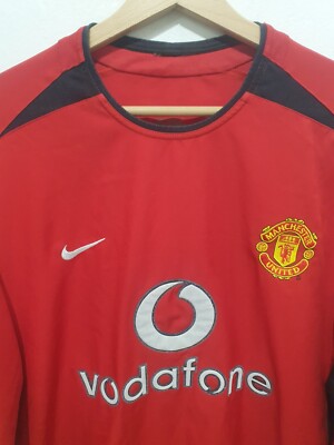ウェア archive nike Manchester United Jersey L NIKE MANCHESTER UNITED 2005 HOME L/S JERSEY - Soccer Plus