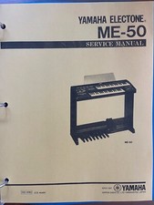 Yamaha Electone Service Manual Model ME-50 and ME-30