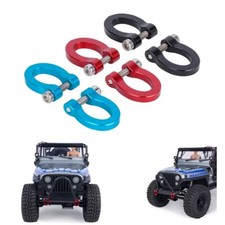 D-ring Tow Hook Hitch Rescue Tow Shackles for 1/10 RC Crawler SCX10 TRX4 TF2 D90