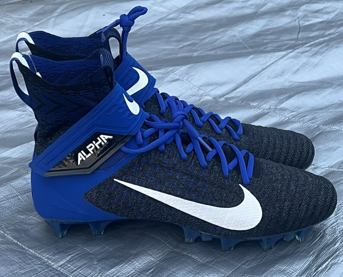Nike Alpha Menace Elite 2 Football Cleats Blue Black BV2077  display picture 3