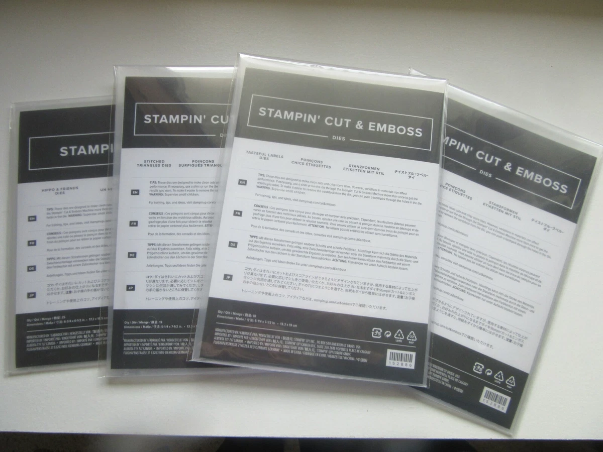 Stampin' Up! Scrapbooking Cutting Sizzix Big Shot Dies for sale | eBay