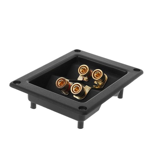 Screw Terminal Round Cup Connector Perfect for Speakers Utilize Separate Amp - Picture 4 of 8
