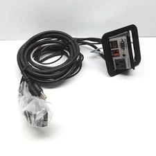 Altinex TNP128 Tilt ’n Plug Jr Hybrid Tabletop Audio Video Box -Missing Hardware