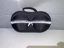 BLACK BRA BAG STORAGE TRAVEL CASE BUXOM BRA WRAPABLES LRG CUP VICTORIAN
