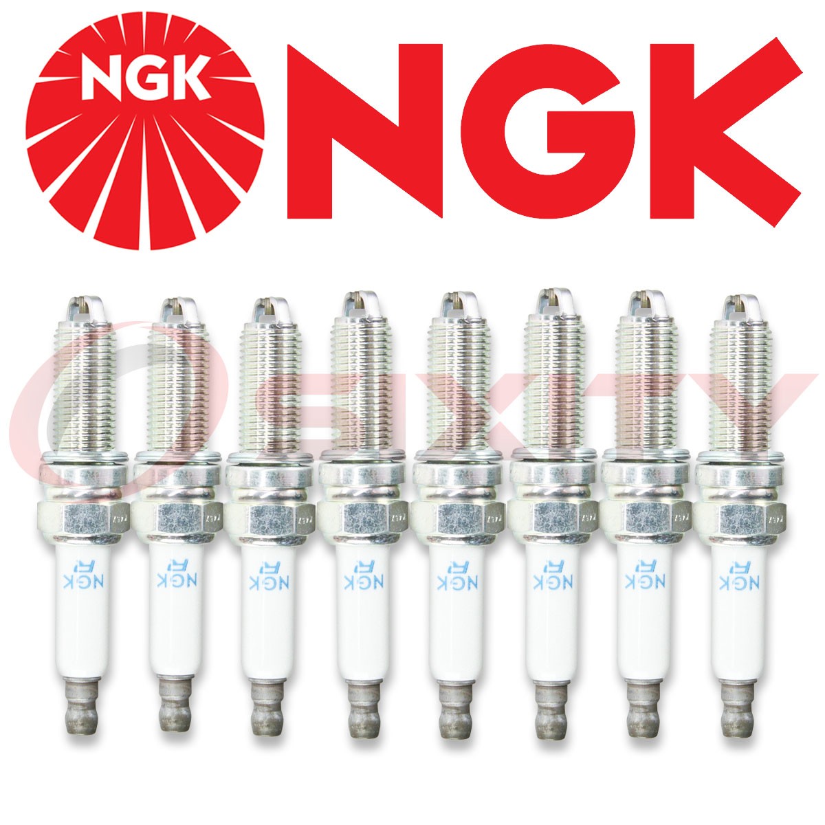 Set 8 for BMW M3 M5 M6 E90 E92 E93 OEM NGK Laser Platinum Spark Plug LKR8AP 4471