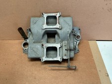 Weiand 7291 Crossram Intake Manifold Hot Rod Sb Chevy Early Say-why-and