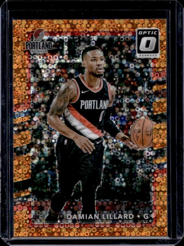 Damian Lillard trading card