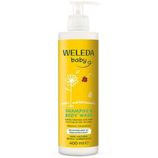 Weleda Baby Shampoo & Body Wash for Babies, Bath Time Wash, 400mL