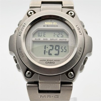 CASIO MRG-100T 90s Titanium Digital Watch AB Rank Condition
