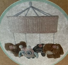 Levtex Baby Owl, Raccoon, Bear Crib Musical Nursery Mobile New Open Box