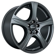 1x RONAL RONAL R55 SUV mattschwarz 8.5Jx18 5x112 ET45 1x RONAL RONAL R55 SUV mattschwarz 8.5Jx18 5x112 ET45