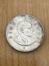 1966 Irish Silver 10 Shilling Coin 18g (0.83) Patrick Pearse Easter Rising
