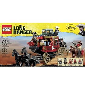 LEGO 79108 The Lone Ranger Stagecoach Escape Building Set