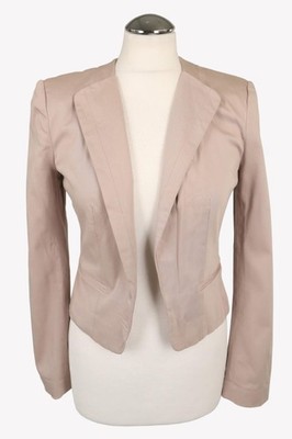 French Connection Damen Blazer Gr. 36 (UK 10) Beige Businessjacke Damenblazer
