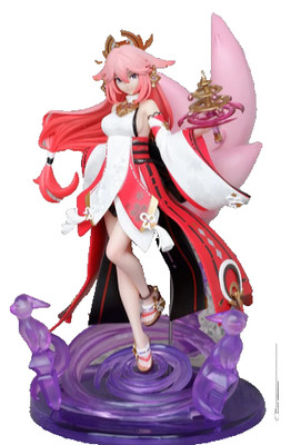 Yae Miko Figure Genshin Impact Anime PVC Action Figurine Collectible Toy 2026
