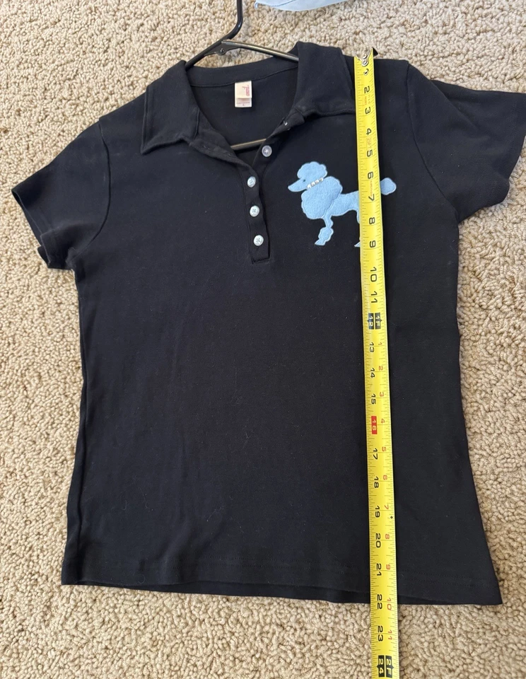 50’s FELT Poodle Skirt Shirt Scarf Belt Complete Outfit Adult Size Large EUC! - Image 4 of 4