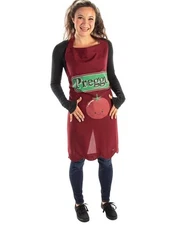 Hauntlook Preggo Apron Costume Pregnant Spaghetti Sauce Adult One Size