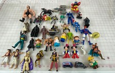 Mixed Action Figures Toys Lot: Disney, Star Wars, Marvel X-Men, Batman +
