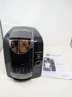 Bosch Tassimo Coffee Maker Type T47 Black TAS4702UC/01 Single Serve With Disc