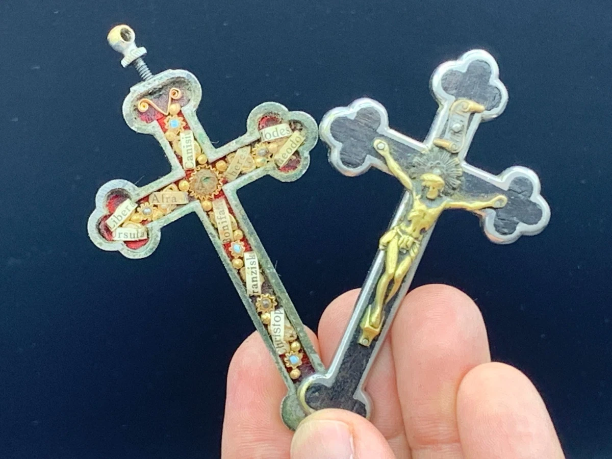 圣物箱交叉在收藏耶稣受难像、十字架| eBay