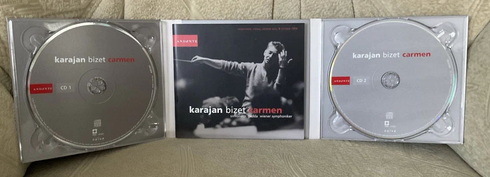 Bizet - Carmen. CD Gesamtaufnahme. Karajan Wien 1954. Simionato Gedda - Bild 3 von 4