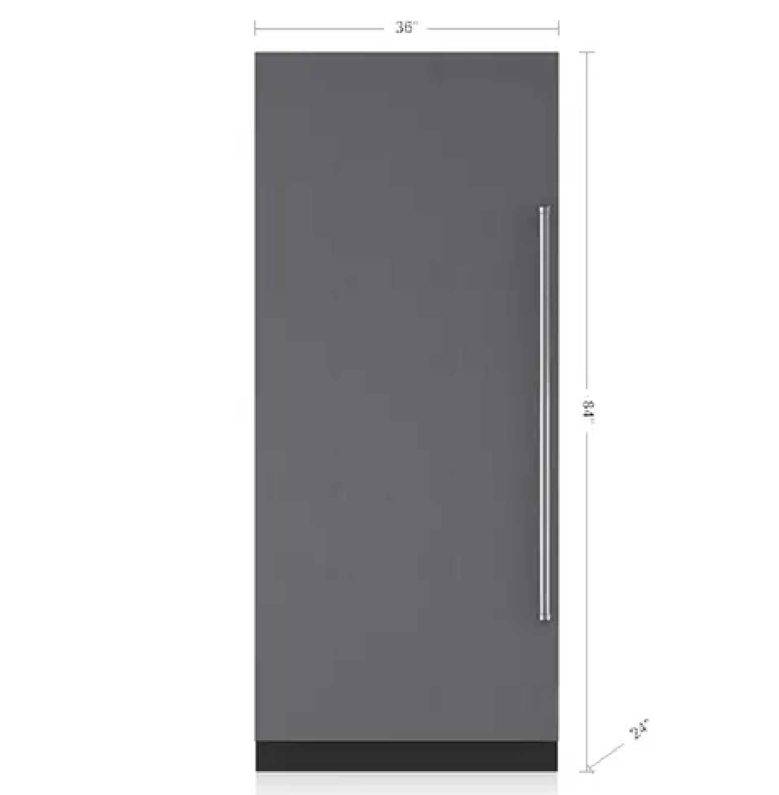 Sub-Zero - DEC3650R/L 36 Inch Smart Refrigerator Column