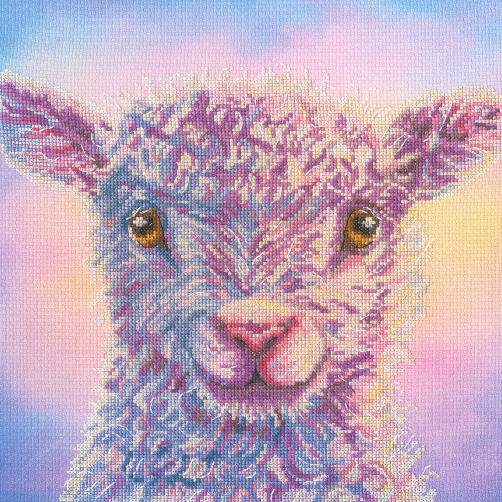 Playful (The Menagerie) Cross Stitch Kit By Bothy Threads