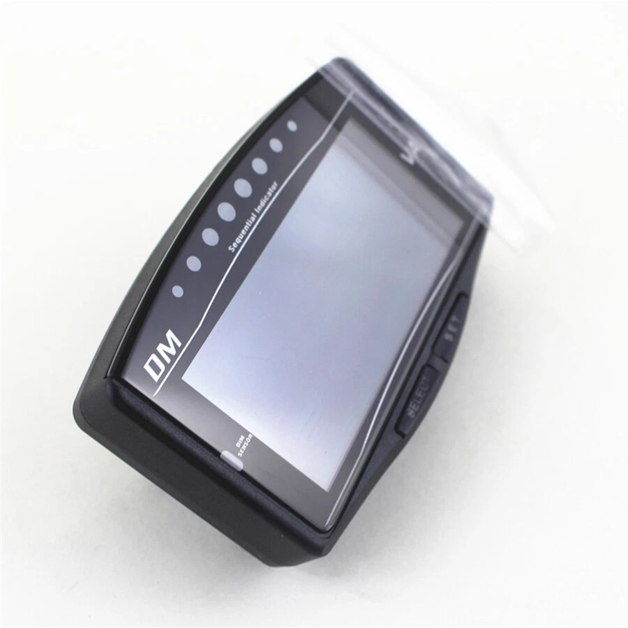 Multifunction 5IN1 Tachometer Water Temp+Oil Pressure Gauge Fuel Voltmeter Kit , - Image 3 of 4