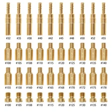 Carburetor 30Pc Main Jets+ 10Pc Slow Jets/Pilot Jet Kit For nibbi 36mm carb