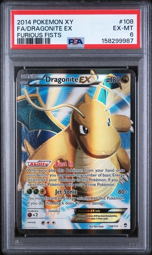 Dragonite-EX graded PSA 6 for sale on eBay