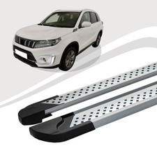 Trittbretter passend für Suzuki Vitara ab Baujahr 02/2015 VISO Silber mIt ABE