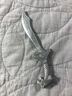 Vintage 1990’s Power Ranger White Saba Sword Tigerzord 2.5" Long