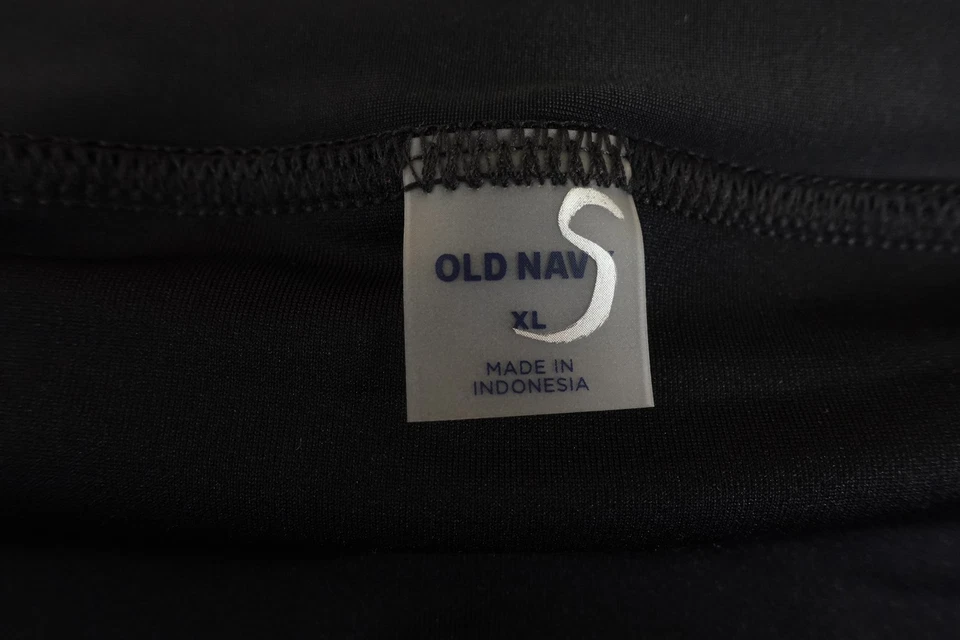 Old Navy Womens Size XL Black Matte High-Waisted Swim Skirt NWT - Image 3 of 4