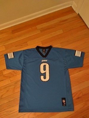 Matthew Stafford Detroit Lions NFL Team Apparel Jersey Youth Size XL (18/20)