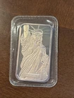 1982 Sealed Vintage JM MTB Statue of Liberty 1 oz .999 Fine Silver Bar *RARE*