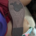 NCAI Women’s Brown And Some Pink Slip-On Flats Sandals Sz 8 Rubber Sole — photo 4