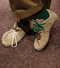 Womes Mens UK miustyle two-color shoelace Forrest shoe sports casual shoes