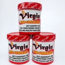 Virgin Hair Fertilizer Anti Dandruff Air conditioning cream Jar 200g 80z 3pack