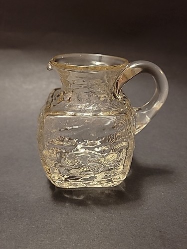 Crémier 7 onces en verre style pèlerin pépite