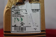 COOPER B-LINE ROD & WIRE FASTENER BW-8 LOT OF 133 PIECES