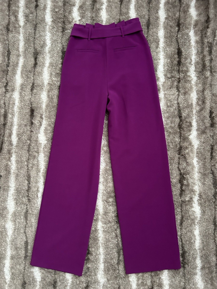 【COLOR iN ID】Argyle brushed banding pants Straight Leg Drawstring Pants | Talbots